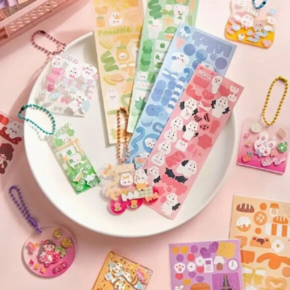 Kawaii Laser Sticker Set - Picture 2 of 2